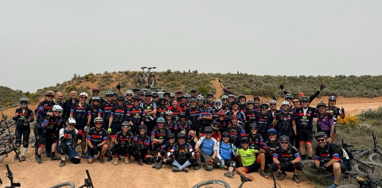 BTT Moncada Bikegruppe mit TVM Bikern